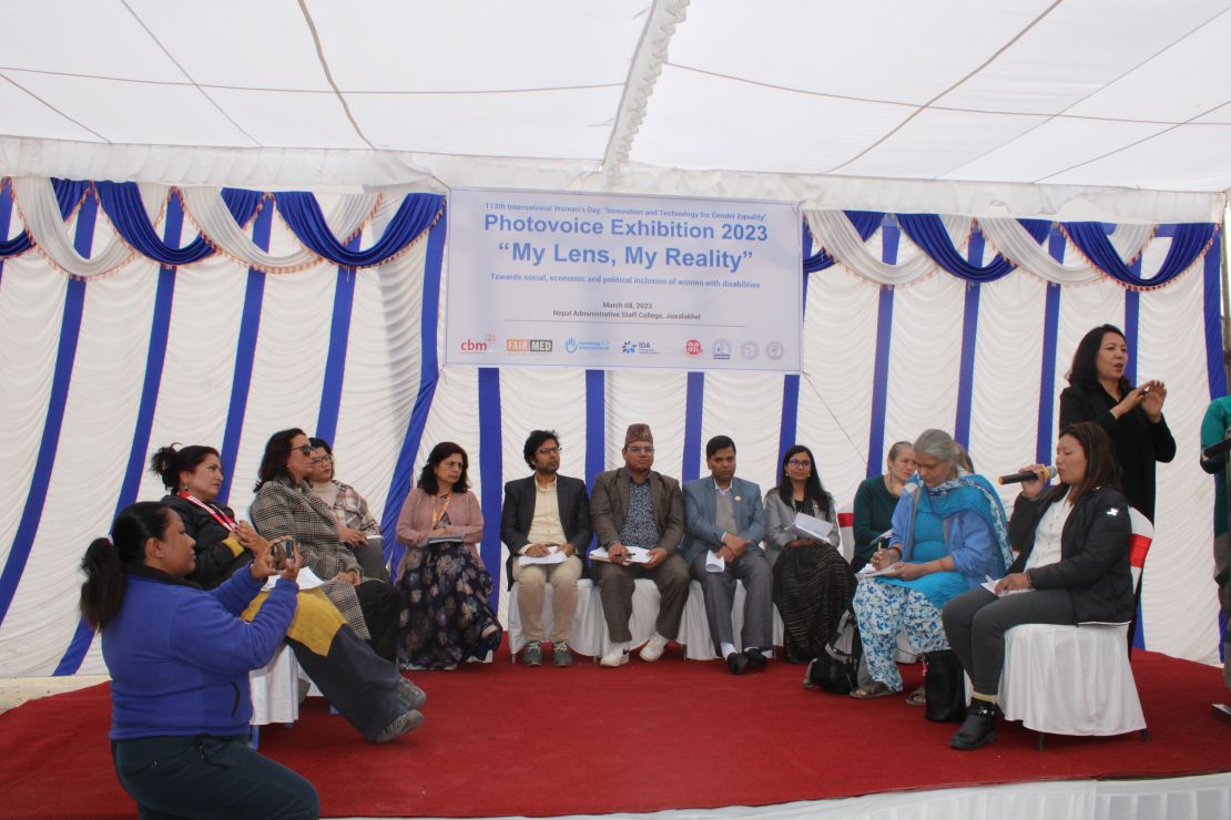 Après Genève, Berne et Locarno, l’exposition « My Lens, My Reality » était à nouveau au Népal le 8 mars dernier